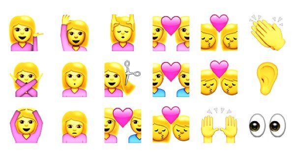 Apple icons (emoji) iOS9
