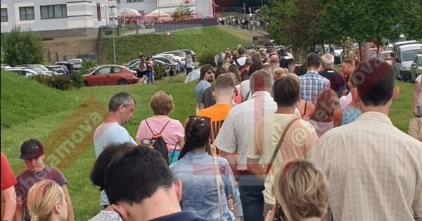 Очередь на избирательный участок
