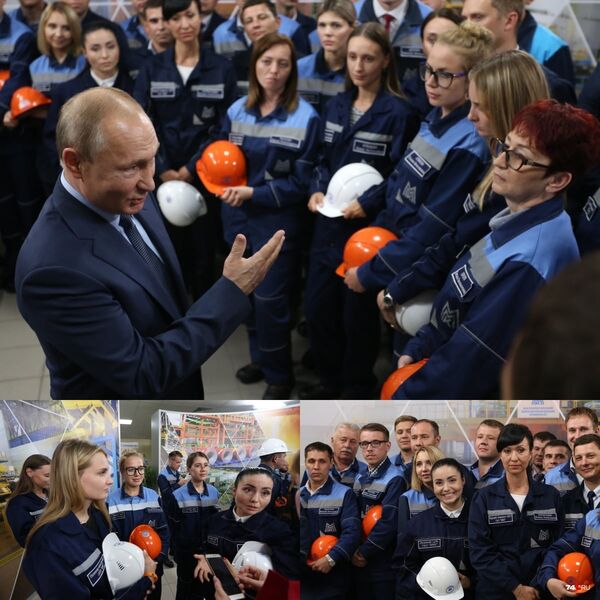 Встреча Путина с металлургами