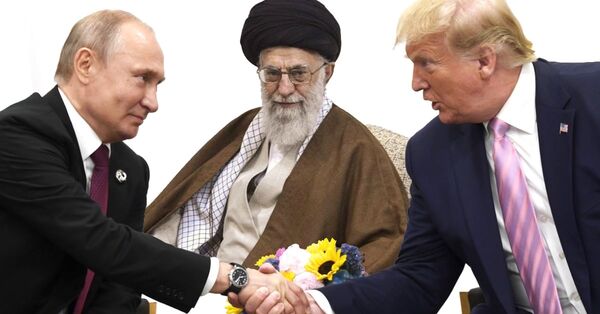 Путин, Хаменеи, Трамп