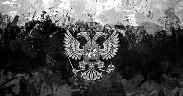 Флаг России с двуглавым орлом